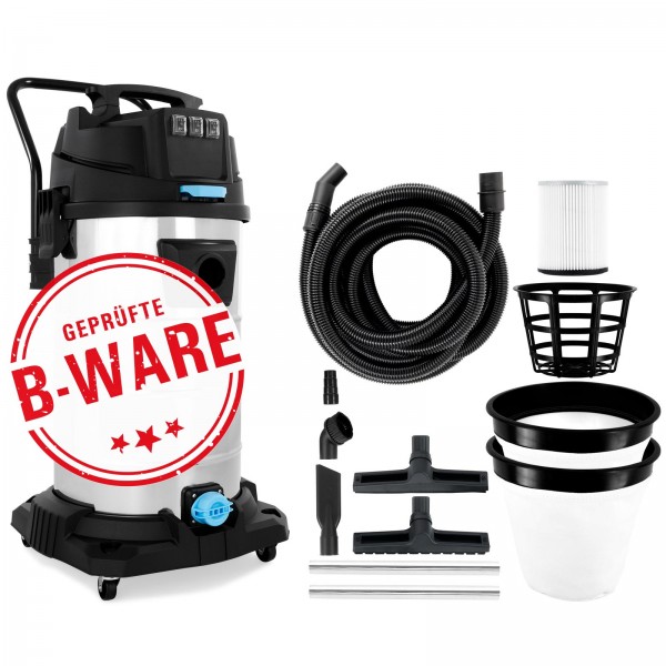 B-Ware | BAUTEC Industriesauger 80 Liter