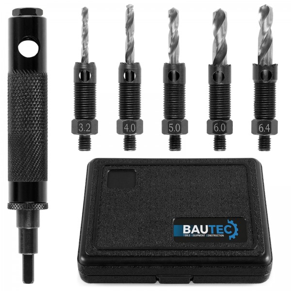 Werkzeugset zum Entfernen von Blindnieten (∅ 3,2 - 6,4 mm)