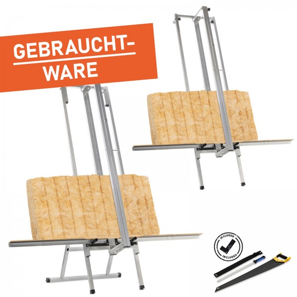 Gebrauchtware | Dämmstoffschneider ISO-BASIC 600 | beidseitige Auflage