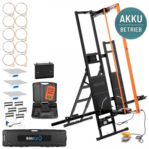 BAUTEC AKKU-ALUCUTTER PROFI + Koffer » Styroporschneider